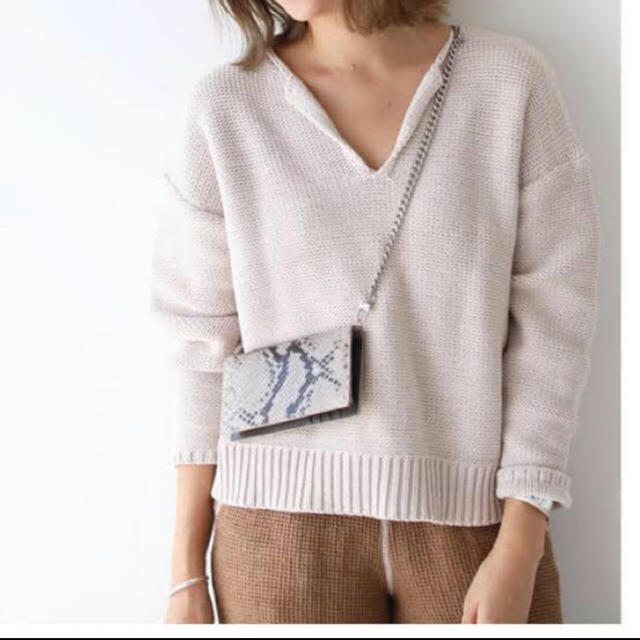 TODAYFUL(トゥデイフル)のtodayful Keyneck Rib Knit レディースのトップス(ニット/セーター)の商品写真