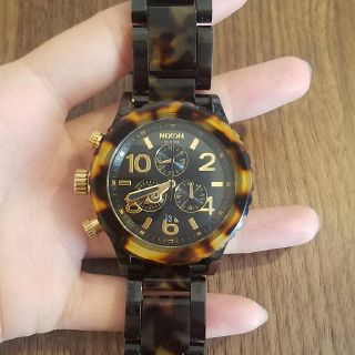 ニクソン(NIXON)のNIXON　ニクソンクロノべっ甲　腕時計(腕時計)