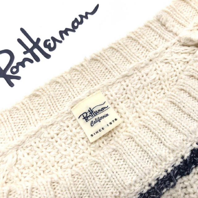 Ron Herman(ロンハーマン)のロンハーマン　RHC プルオーバー ボーダーニット S RonHerman メンズのトップス(ニット/セーター)の商品写真