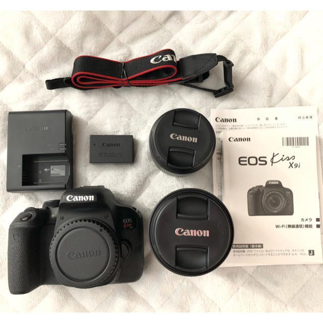 Canon eos kissx9i ダブルズームキットデジタルカメラ