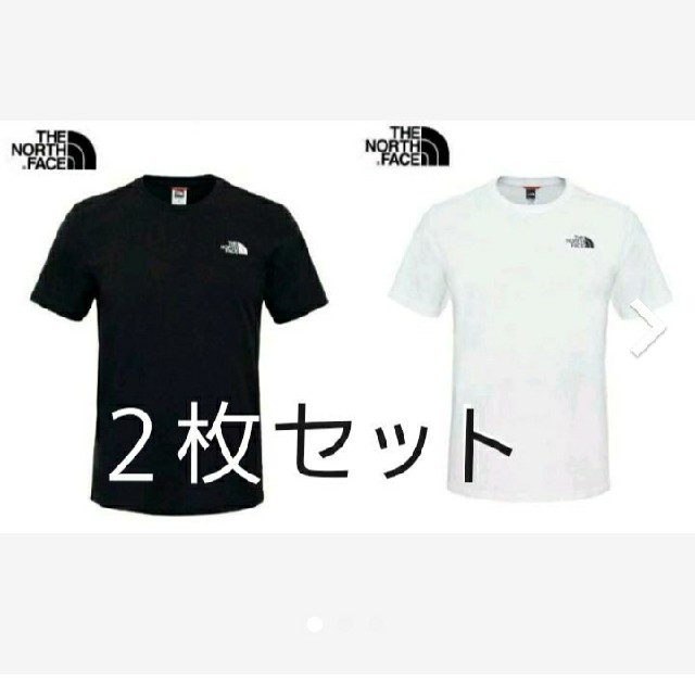 THE NORTH FACE(ザノースフェイス)の2枚組 スモールロゴ Tシャツ adidas originals メンズのトップス(Tシャツ/カットソー(半袖/袖なし))の商品写真