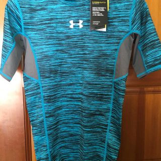 アンダーアーマー(UNDER ARMOUR)のコンプレッション アンダーアーマー ブルー(Tシャツ/カットソー(半袖/袖なし))