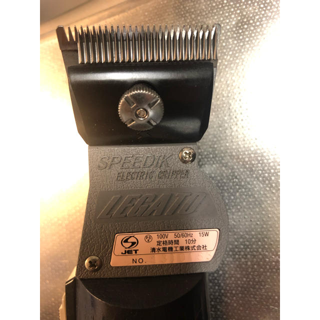 清水電機工業 スピーディク LEGATO バリカン DSC-8 トリミング-