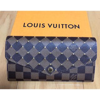 ルイヴィトン(LOUIS VUITTON)の【極美品】ルイヴィトン ダミエ 長財布 ポルトフォイユ・サラ(財布)