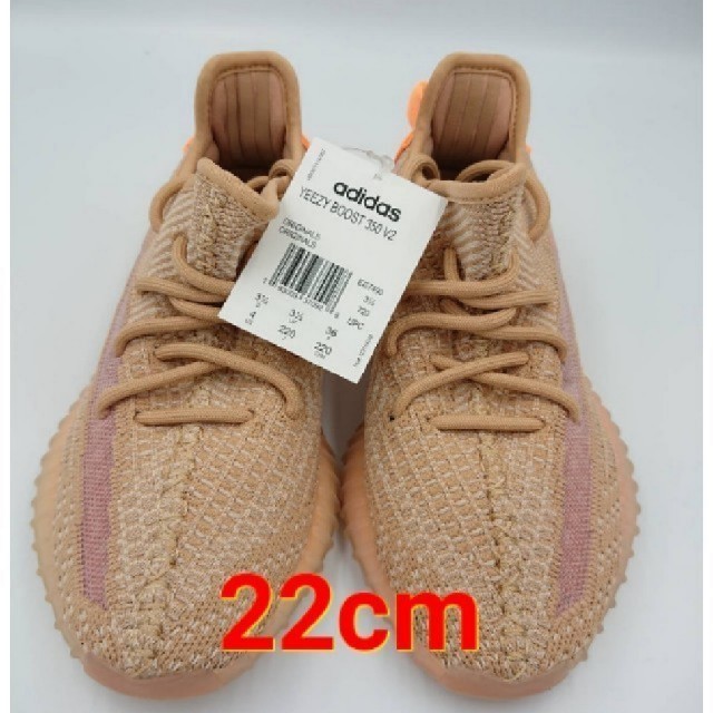 adidas(アディダス)の22cm adidas YEEZY BOOST 350 V2 CLAY メンズの靴/シューズ(スニーカー)の商品写真