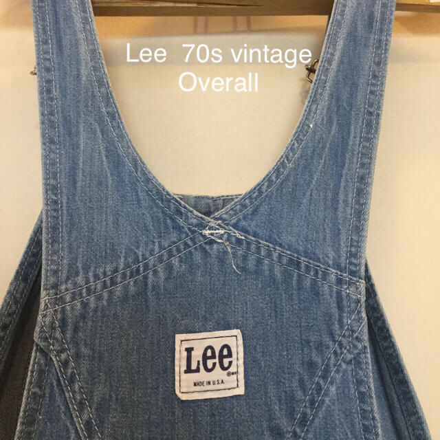 Lee(リー)のLee 70s オーバーオール メンズのパンツ(サロペット/オーバーオール)の商品写真