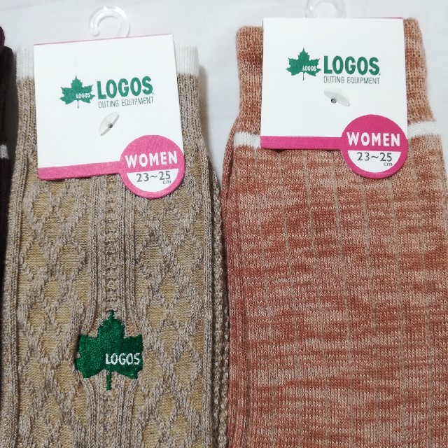 LOGOS(ロゴス)の4足 グンゼ ロゴス ソックス 靴下 レディース レディースのレッグウェア(ソックス)の商品写真