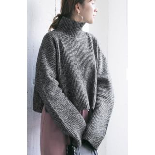 ドゥーズィエムクラス(DEUXIEME CLASSE)のYLEVE　イレーヴ　ニットWOOLEN TURTLENECK PULLOVER(ニット/セーター)