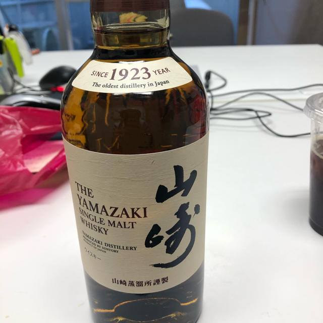 サントリー(サントリー)の山崎　ウイスキー　ノンエイジ　 食品/飲料/酒の酒(ウイスキー)の商品写真