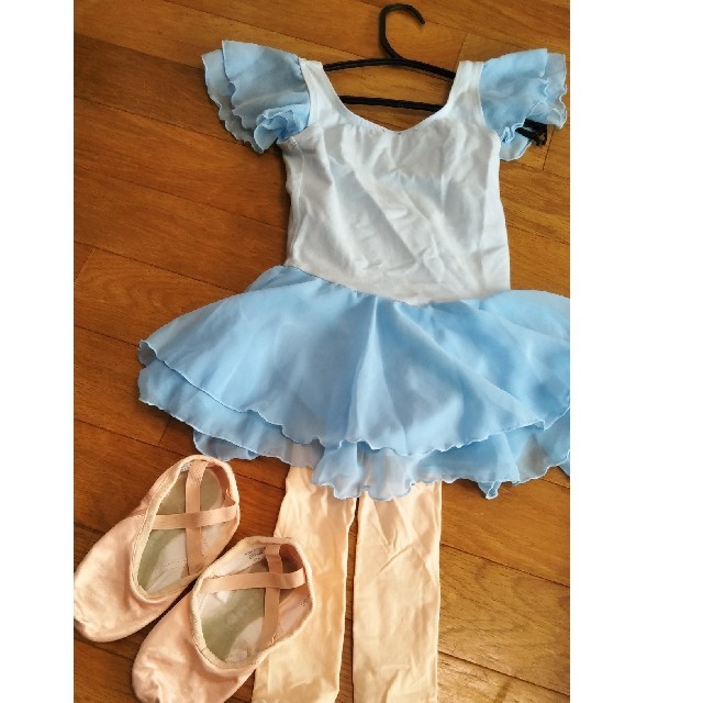 CHACOTT(チャコット)のバレエレオタード　シューズセット キッズ/ベビー/マタニティのキッズ服女の子用(90cm~)(その他)の商品写真