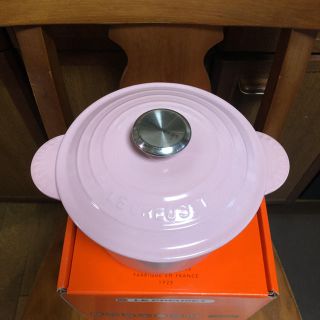 LE CREUSET - 美品ルクルーゼ エブリィ18センチ シフォンピンクの通販 ...