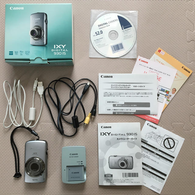 Canon(キヤノン)のCanon IXY DIGITAL 930 IS スマホ/家電/カメラのカメラ(コンパクトデジタルカメラ)の商品写真