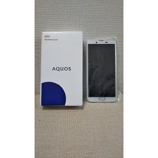 アクオス(AQUOS)の値下げ！AQUOS sense2 SHV43 白 新品未使用 SIMロック解除済(スマートフォン本体)