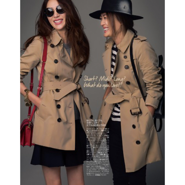 人気大割引 - BURBERRY 雑誌掲載 トレンチコート バーバリーロンドン