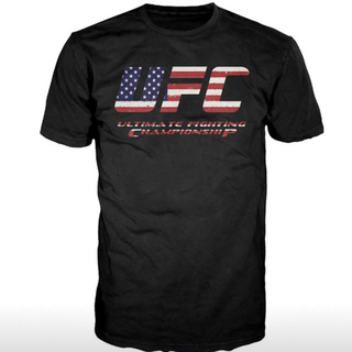【一点限り】UFC Tシャツ　黒　ブラック　アメリカ(Tシャツ/カットソー(半袖/袖なし))