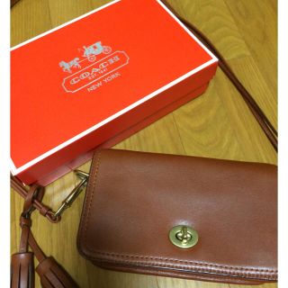 コーチ(COACH)のcoach ペニーショルダー 美品(ショルダーバッグ)