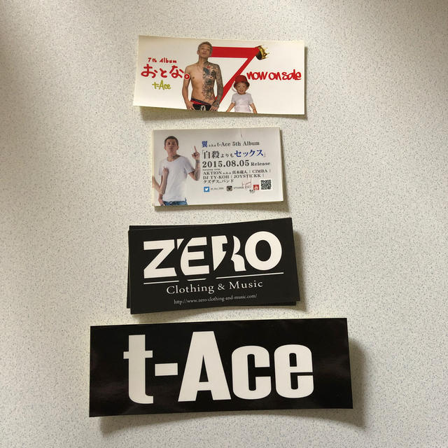 おまけ分　t-Ace ステッカー　フライヤー