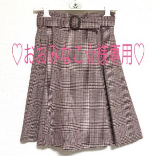 ジルバイジルスチュアート(JILL by JILLSTUART)のおおみなこ様専用♡【美品♡*】ジルバイ☆ウィンタープレイドスカート レッド系(ひざ丈スカート)