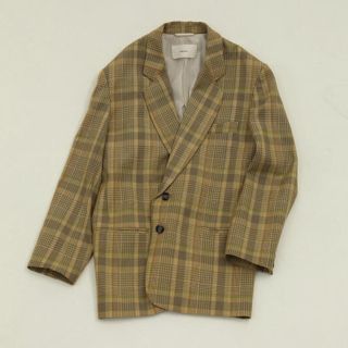 トゥデイフル(TODAYFUL)のtodayful check over jacket チェックオーバージャケット(テーラードジャケット)