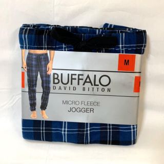 バッファロー(Buffalo)の新品■BUFFALO メンズ フリース パンツ Ｍサイズ パジャマ ルームウエア(その他)