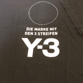 アディダス(adidas)のY-3 adidas tシャツ Mサイズ(Tシャツ/カットソー(半袖/袖なし))