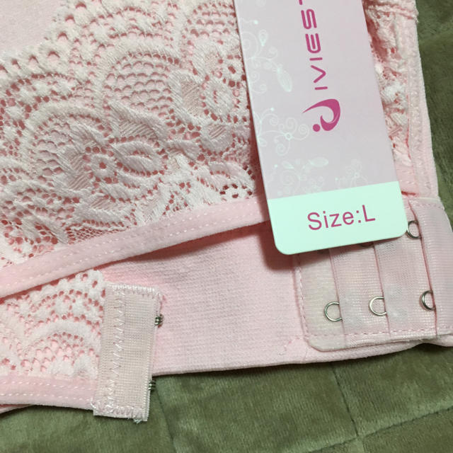 ナイトブラ   Lサイズ    ピンク レディースの下着/アンダーウェア(ブラ)の商品写真