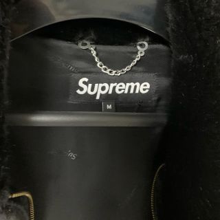 国内正規シュプリーム　supreme ファーボンバージャケット