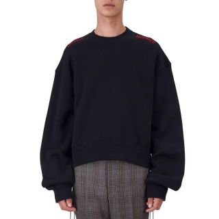 ジョンローレンスサリバン(JOHN LAWRENCE SULLIVAN)のJHON LAWRENCE SULLIVAN 18aw レースアップスウェット(スウェット)