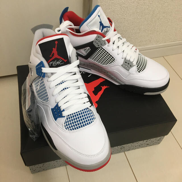 NIKE - 左右非対称◇ Nike Air Jordan 4 WHAT THE ◇の通販 by SW's