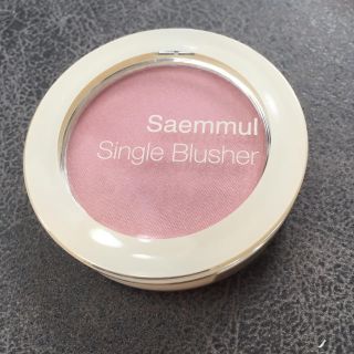 ザセム(the saem)のSaemmul Single Blusher 　新品(チーク)