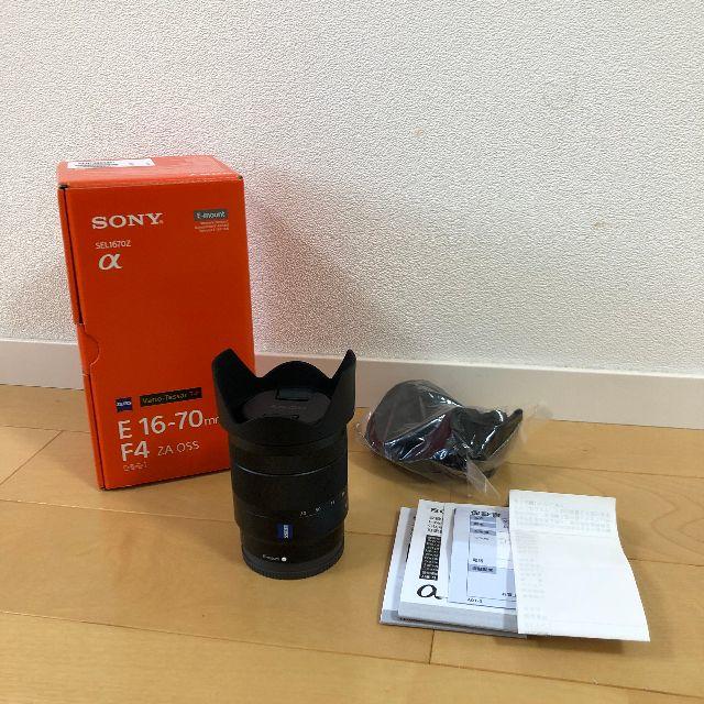 魅力的な SONY 極美品 - SONY SEL1670Z OSS 16-70mm ZA F4 レンズ