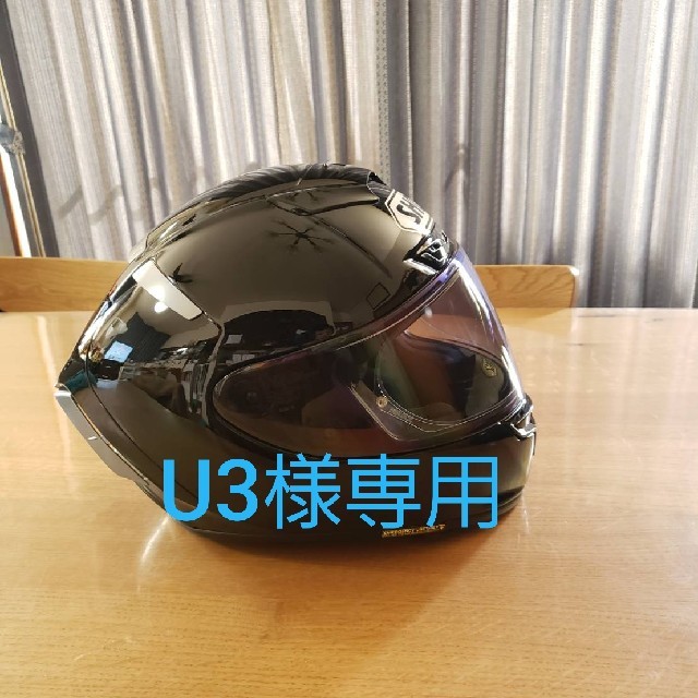 SHOEI X-14 x-fourteen ブラック ミラーシールド Lサイズ-