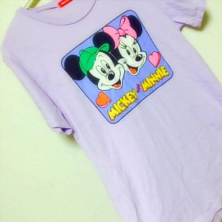 メリージェニー(merry jenny)の値下げ♡ミッキー&ミニーTシャツ♡(Tシャツ(半袖/袖なし))