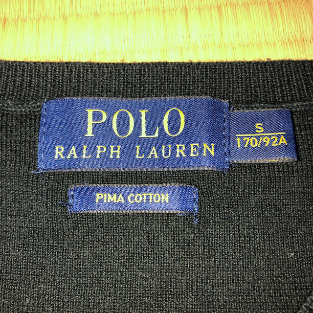 POLO RALPH LAUREN(ポロラルフローレン)のポロ　ブラックセーター　used レディースのトップス(ニット/セーター)の商品写真