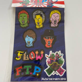 フロー(FLOW)のFLOW FTP 2012ステッカー(ミュージシャン)