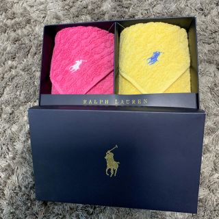 ラルフローレン(Ralph Lauren)のラルフ　タオルハンカチ(ハンカチ)