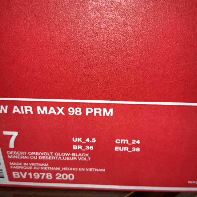 NIKE(ナイキ)のNIKE WMNS AIR MAX 98 PRM エアマックス アニマルパック レディースの靴/シューズ(スニーカー)の商品写真