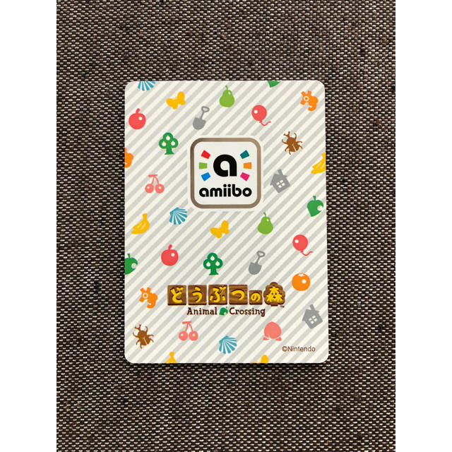 ニンテンドー3DS(ニンテンドー3DS)の未使用 どうぶつの森 amiibo カード 382 ブンジロウ アミーボ a36 エンタメ/ホビーのトレーディングカード(その他)の商品写真