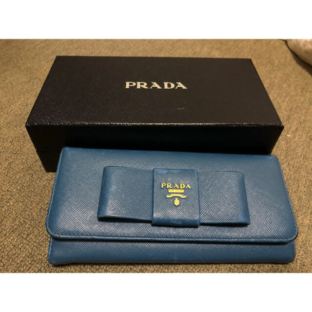 PRADA(プラダ)のプラダ　サファイアーノ　長財布 レディースのファッション小物(財布)の商品写真