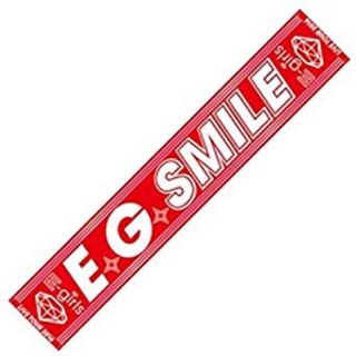 イーガールズ(E-girls)のE-girls E・G SMILE マフラータオル(ミュージック)