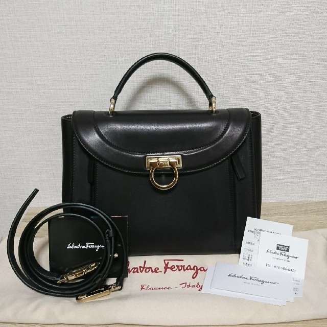 Salvatore Ferragamo(サルヴァトーレフェラガモ)のフェラガモ 直営店購入 ソフィア バッグ レディースのバッグ(ハンドバッグ)の商品写真