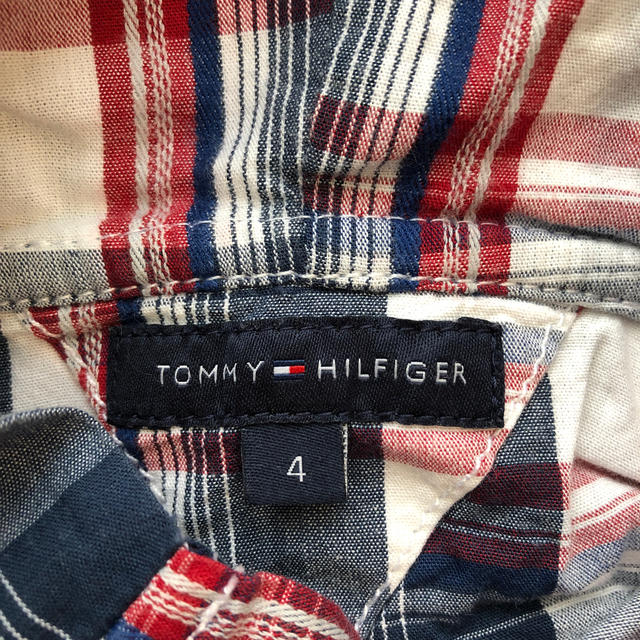 TOMMY HILFIGER(トミーヒルフィガー)のTOMMY HILFIGER チェックシャツ キッズ/ベビー/マタニティのキッズ服男の子用(90cm~)(ジャケット/上着)の商品写真