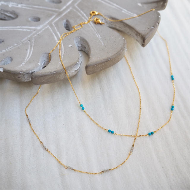 Beads Necklace《BLU》19385175