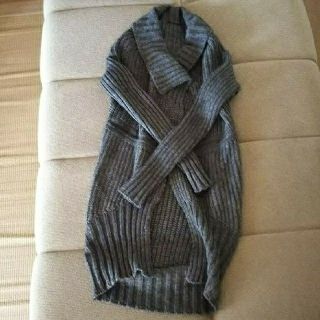 イタリア製 ニットコート*gray(ニットコート)