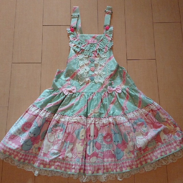 最新モデルが入荷 Angelic Pretty マシュマロバニー サロペット 生成