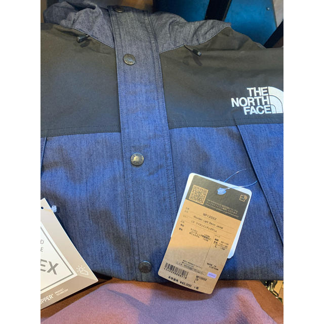 THE NORTH FACE - north face mountain denim light jacket L