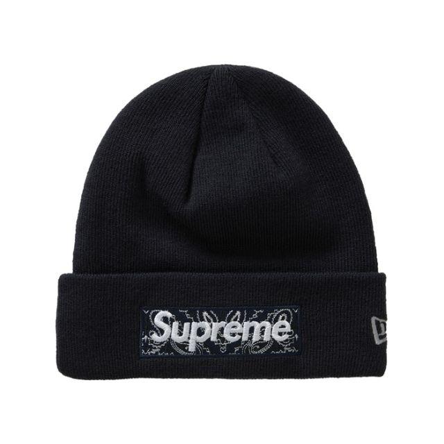 Supreme Bandana Box Logo beanie black