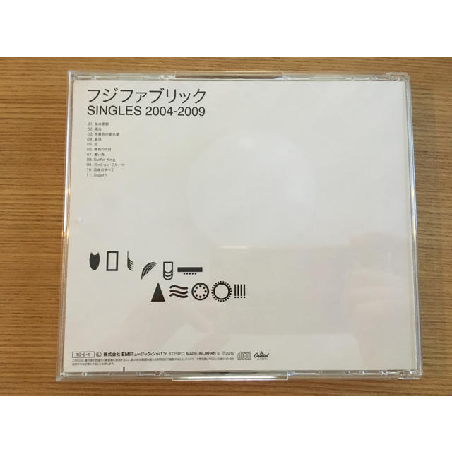 フジファブリック　CDアルバム　SINGLES 2004-2009 エンタメ/ホビーのCD(ポップス/ロック(邦楽))の商品写真