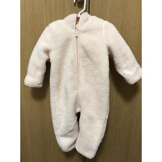 ギャップ(GAP)のGAP カバーオール ジャンプスーツ クマ耳 gapbaby 赤ちゃん モコモコ(ジャケット/上着)