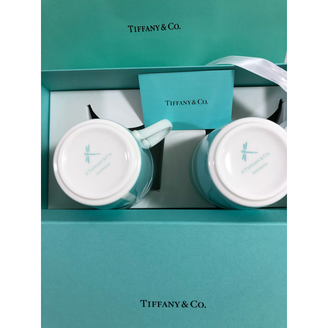 Tiffany & Co.(ティファニー)のティファニーペアマグカップ　プレゼント用 インテリア/住まい/日用品のキッチン/食器(食器)の商品写真